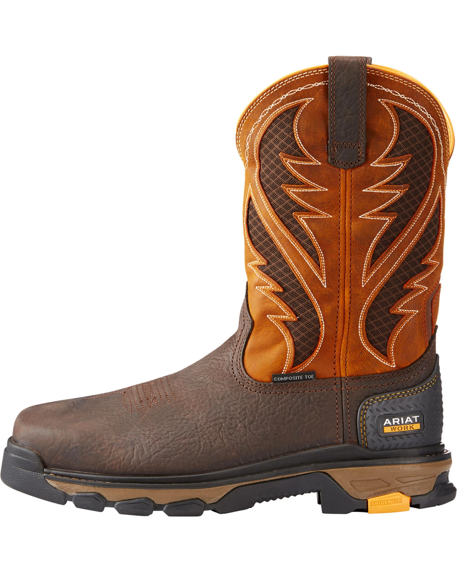 Ariat Men's Intrepid 11" VentTEK Work Boots - Square Toe 4 Ariat Men's Intrepid 11" VentTEK Work Boots - Square Toe - Image 2