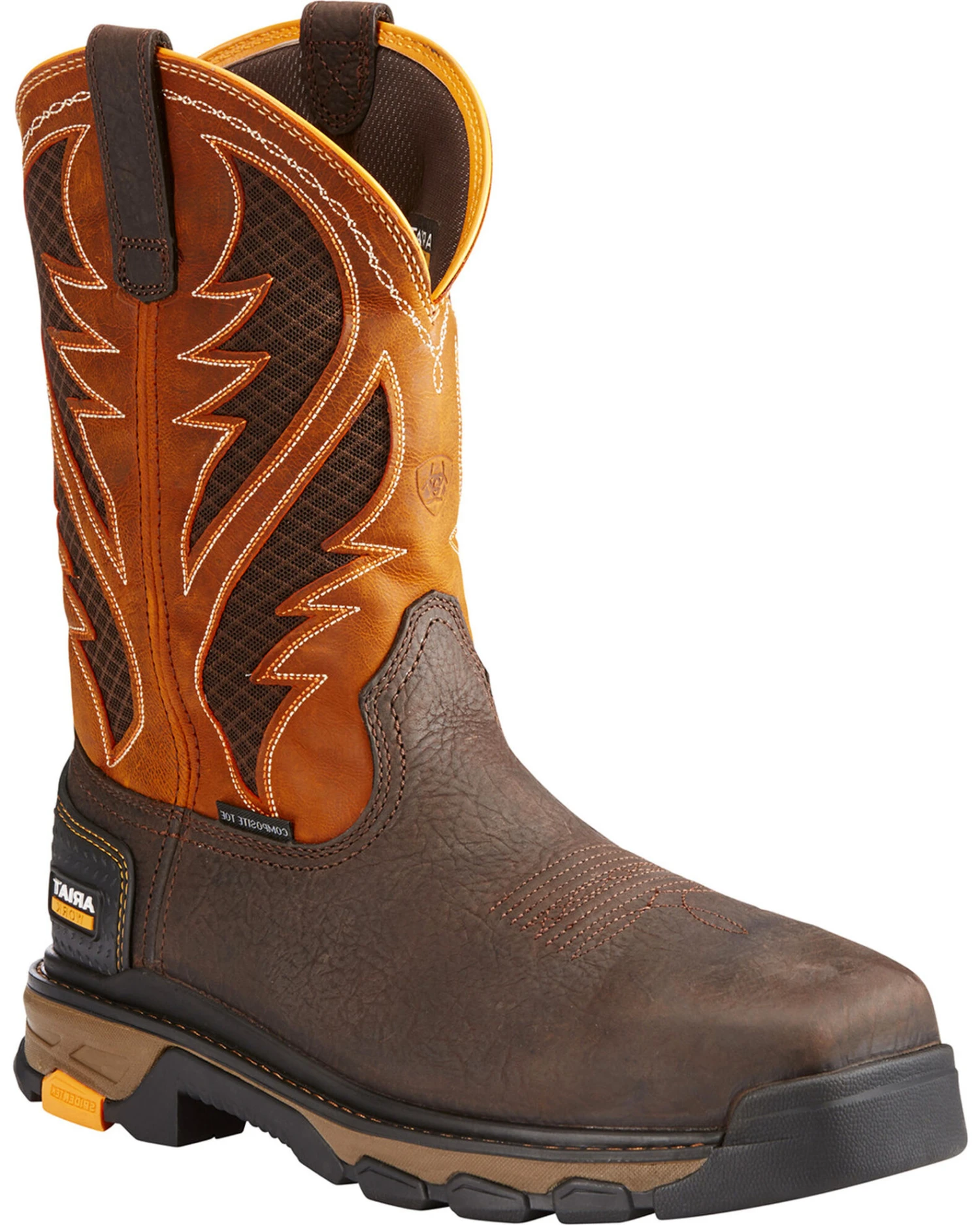 Ariat Men's Intrepid 11" VentTEK Work Boots - Square Toe 3 Ariat Men's Intrepid 11" VentTEK Work Boots - Square Toe