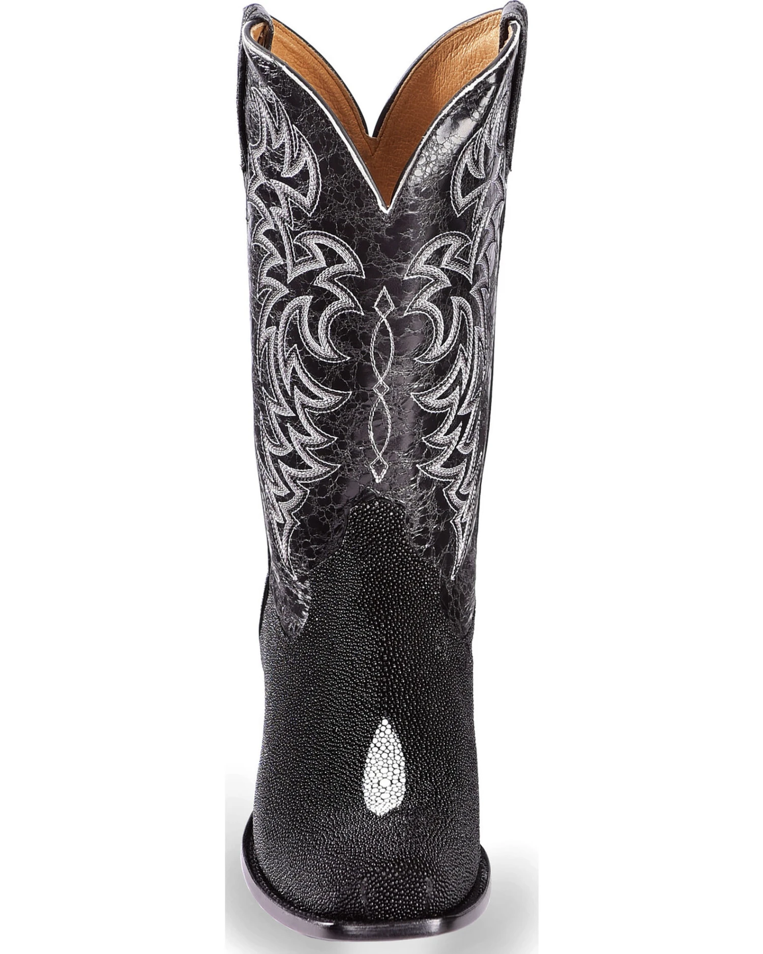 Moonshine Spirit Men's Stingray Exotic Boots - Square Toe 6 Moonshine Spirit Men's Stingray Exotic Boots - Square Toe - Image 4