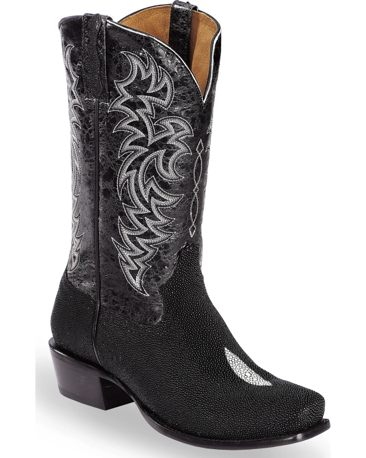 Moonshine Spirit Men's Stingray Exotic Boots - Square Toe 3 Moonshine Spirit Men's Stingray Exotic Boots - Square Toe