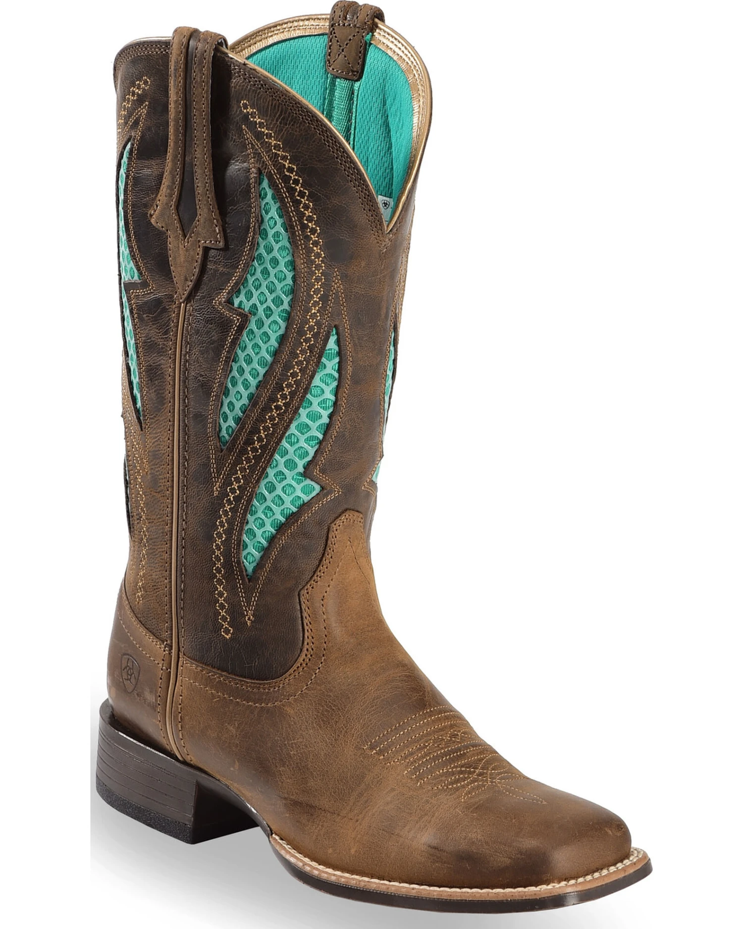 Ariat Women's VentTEK Ultra Quickdraw Western Performance Boots - Broad Square Toe 3 Ariat Women's VentTEK Ultra Quickdraw Western Performance Boots - Broad Square Toe