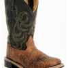 Smoky Mountain Boys' Jesse Bison Leather Print Boot - Square Toe 2 Smoky Mountain Boys' Jesse Bison Leather Print Boot - Square Toe -Twisted X Sales 2000236238 200 P1