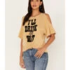 White Crow Women's I'll Drink To That Cold Shoulder Tee 1 White Crow Women's I'll Drink To That Cold Shoulder Tee -Twisted X Sales 2000238641 701 P1