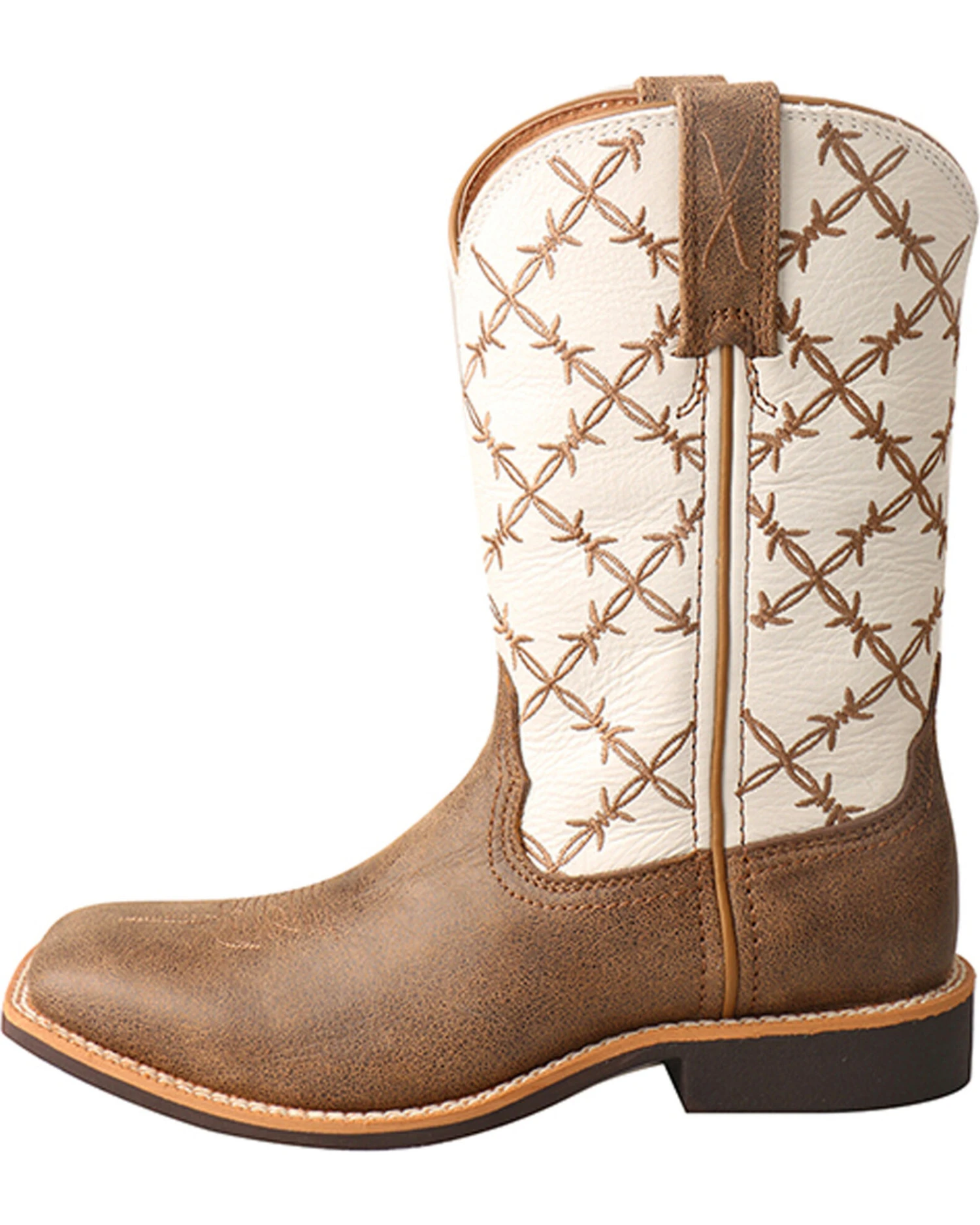 Twisted X Boys' Top Hand Western Boots - Square Toe 5 Twisted X Boys' Top Hand Western Boots - Square Toe - Image 3