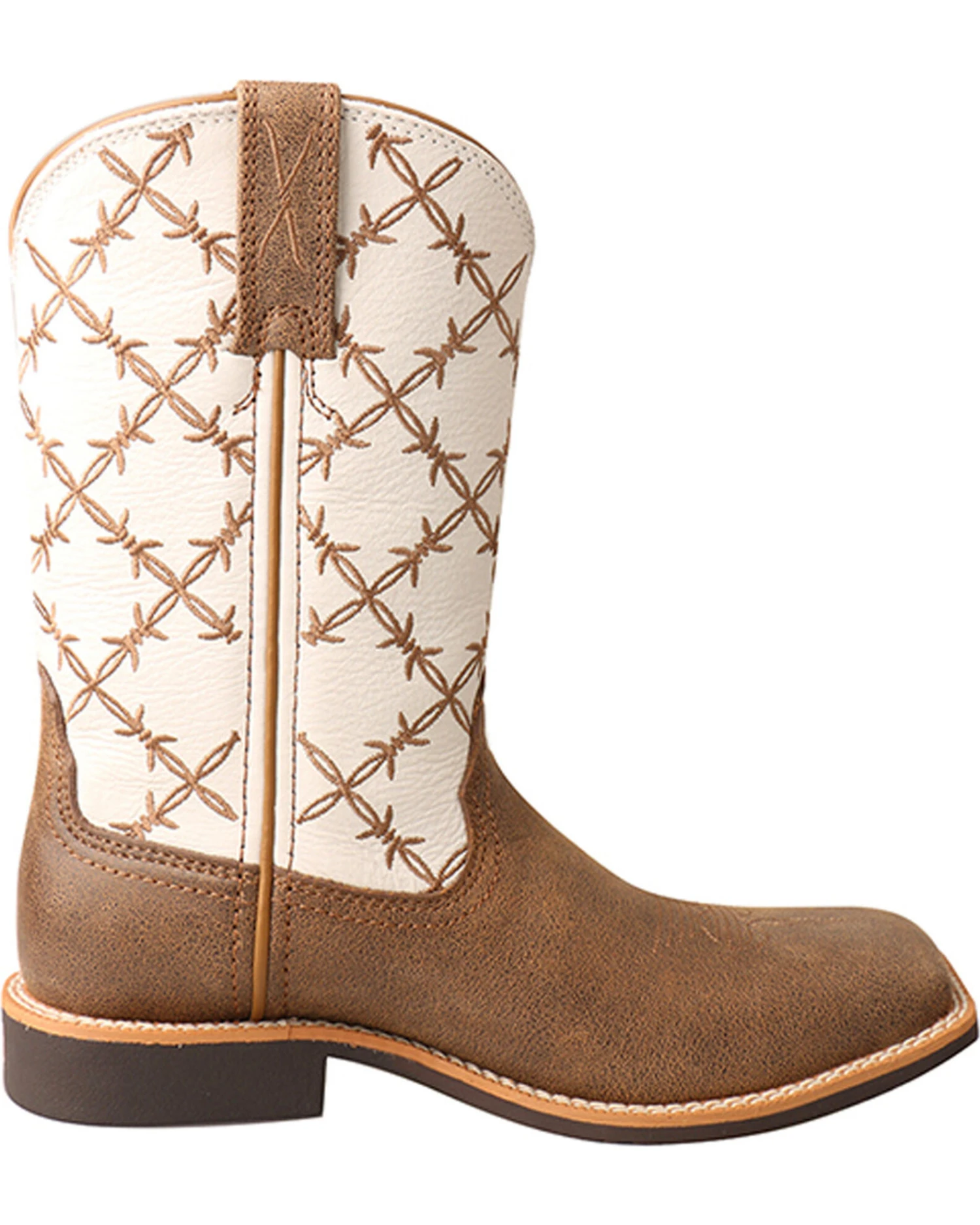 Twisted X Boys' Top Hand Western Boots - Square Toe 4 Twisted X Boys' Top Hand Western Boots - Square Toe - Image 2