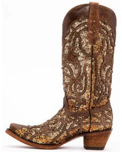 Corral Women's Golden Luminary Roots Western Boots - Snip Toe -Twisted X Sales 2000245368 281 P3