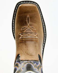 Old West Boys' Leather Work Rubber Western Boots - Square Toe 14 Old West Boys' Leather Work Rubber Western Boots - Square Toe -Twisted X Sales 2000251554 280 P6