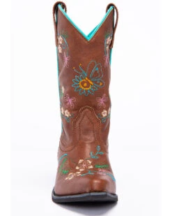 Shyanne Girls' Floral Embroidery Western Boots - Snip Toe -Twisted X Sales 2000253413 200 P4