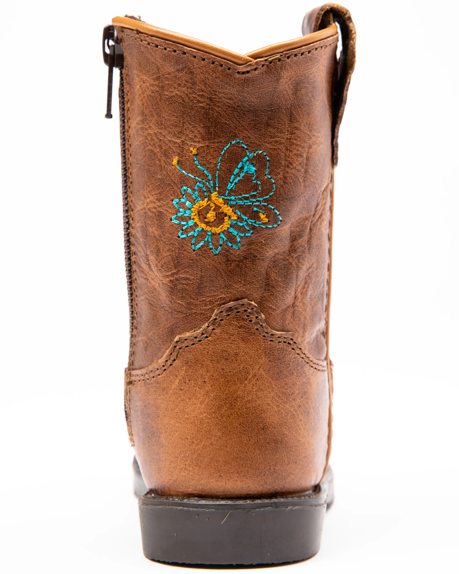 Shyanne Toddler Girls' Floral Western Boots - Square Toe 7 Shyanne Toddler Girls' Floral Western Boots - Square Toe - Image 5