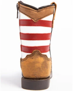 Cody James Toddler Boys' USA Flag Western Boots - Broad Square Toe -Twisted X Sales 2000253466 200 P5