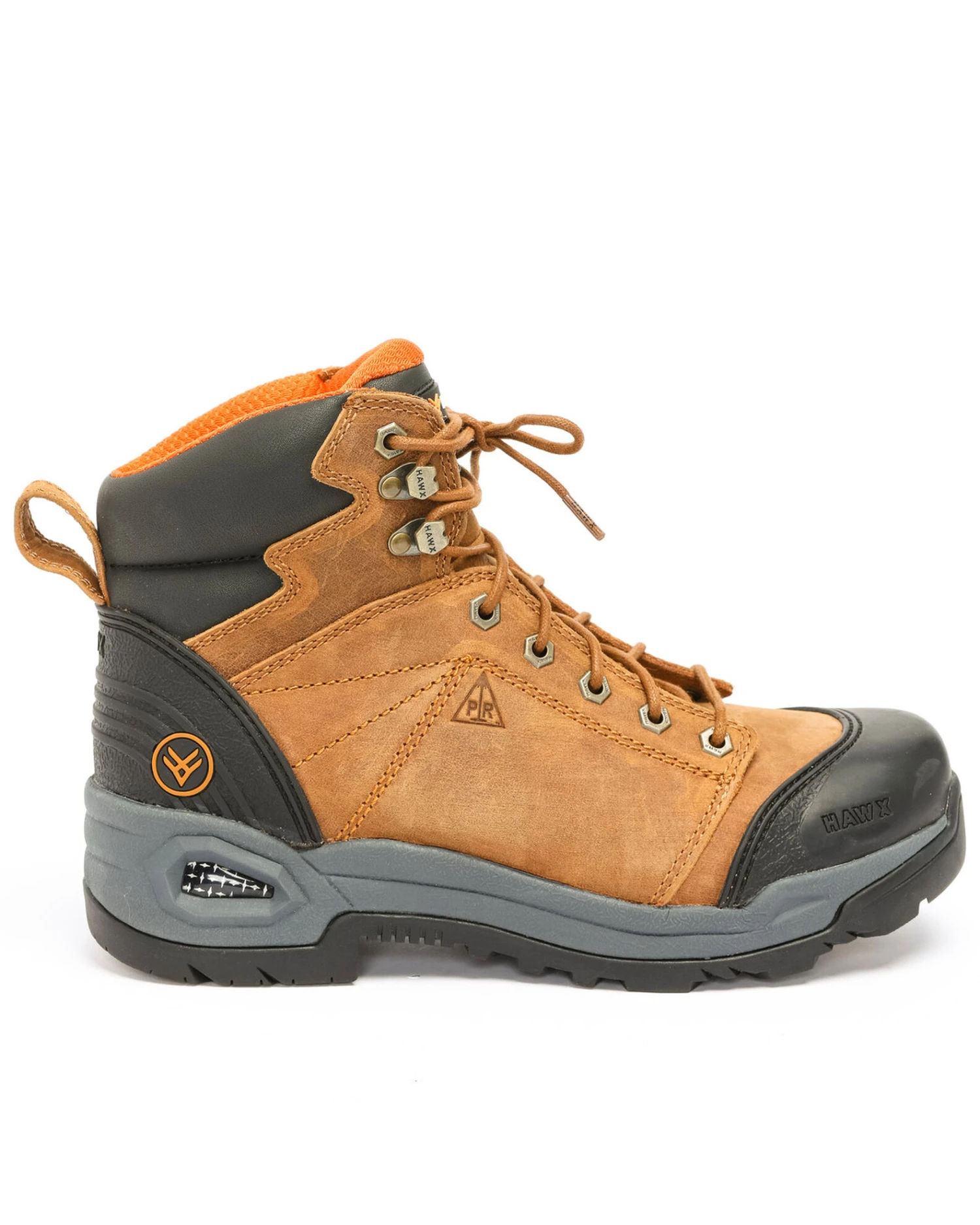 Hawx Men's Lace To Toe Hiker Boots - Composite Toe 6 Hawx Men's Lace To Toe Hiker Boots - Composite Toe - Image 4