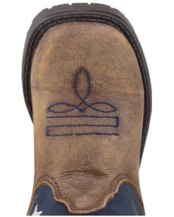 Smoky Mountain Toddler Stars And Stripes Western Boots - Square Toe 5 Smoky Mountain Toddler Stars And Stripes Western Boots - Square Toe -Twisted X Sales 2000276732 230 P2