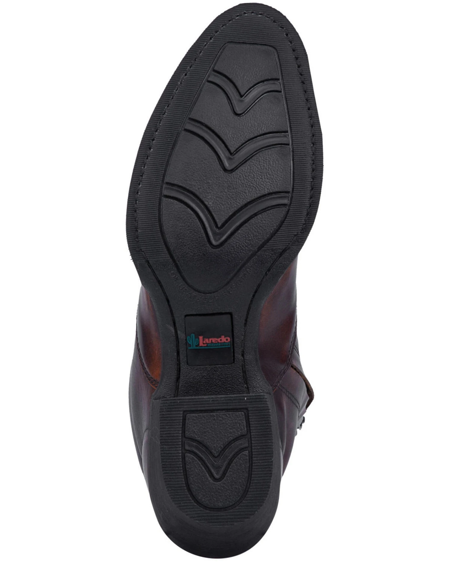 Laredo Men's Side Zipper Western Boots - Round Toe 9 Laredo Men's Side Zipper Western Boots - Round Toe - Image 7