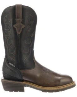 Lucchese Men's Welted Waterproof Western Work Boots - Steel Toe -Twisted X Sales 2000284443 933 P2