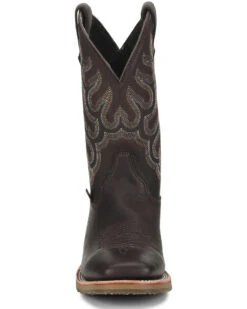Double H Men's Dark Brown Elk Western Boots - Broad Square Toe 13 Double H Men's Dark Brown Elk Western Boots - Broad Square Toe -Twisted X Sales 2000285688 240 P5