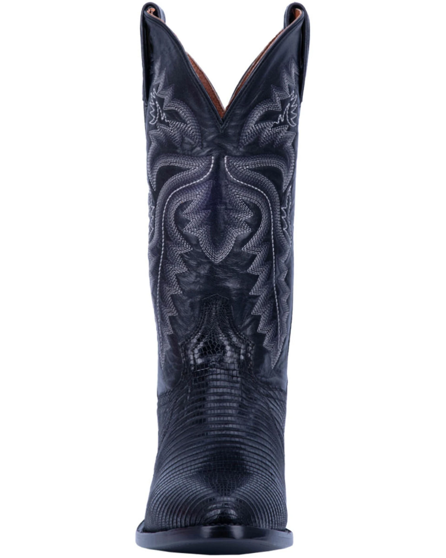 Dan Post Men's Winston Lizard Western Boots - Medium Toe 7 Dan Post Men's Winston Lizard Western Boots - Medium Toe - Image 5
