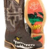 Tin Haul Boys' Swamp Chomp Western Boots - Broad Square Toe 2 Tin Haul Boys' Swamp Chomp Western Boots - Broad Square Toe -Twisted X Sales 2000287178 200 P1