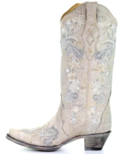 Corral Women's Floral Embroidered Western Boots - Snip Toe -Twisted X Sales 2000288044 100 P3