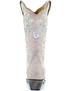 Corral Women's Floral Embroidered Western Boots - Snip Toe -Twisted X Sales 2000288044 100 P4