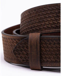 Hawx® Men's Roller Buckle Basket-Weave Belt  -Twisted X Sales 2000288125 200 P3