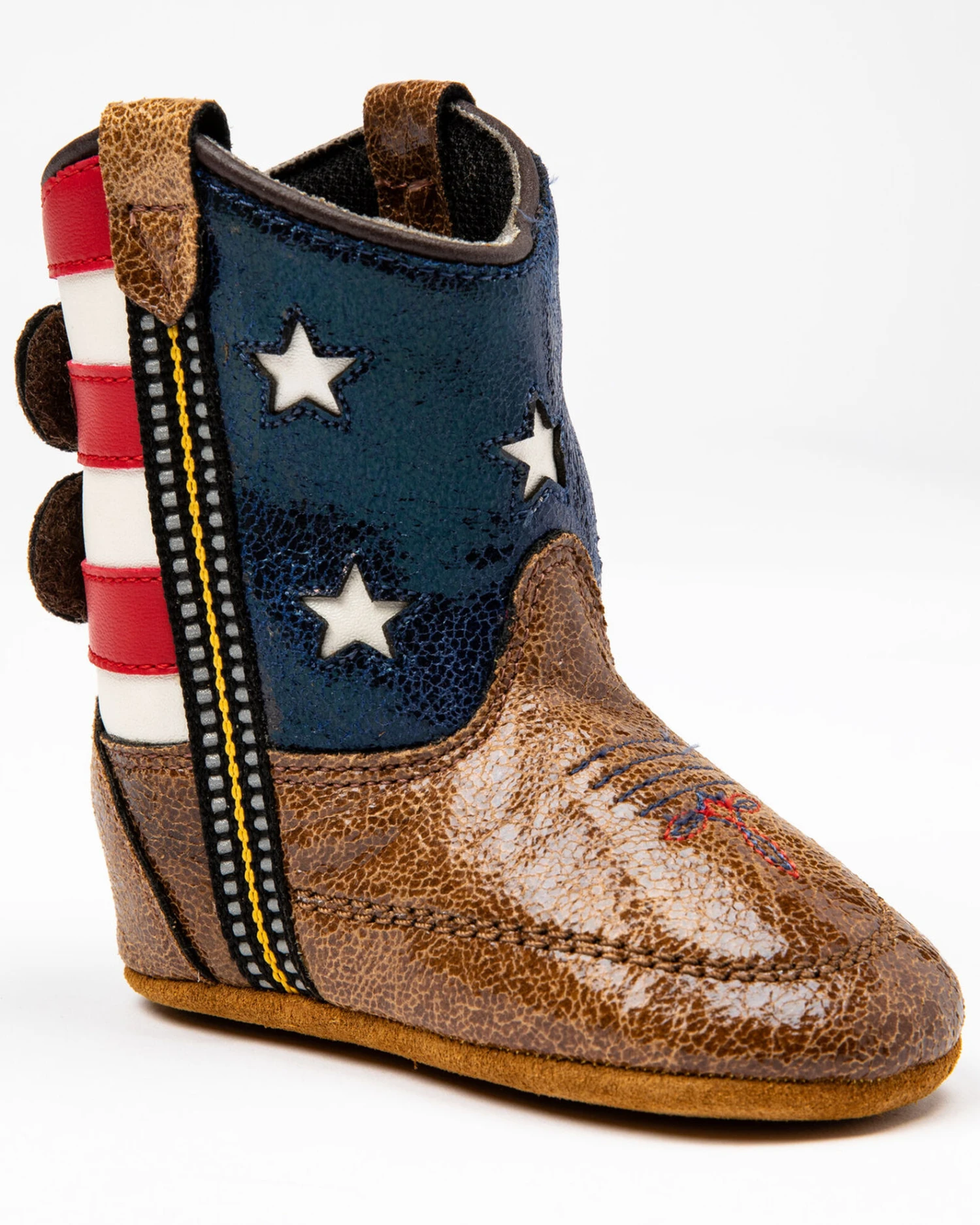 Cody James Infant Boys' Flag Poppet Western Boots - Round Toe 3 Cody James Infant Boys' Flag Poppet Western Boots - Round Toe