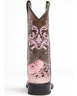 Shyanne Little Girls' Faux Leather Western Boots - Square Toe 13 Shyanne Little Girls' Faux Leather Western Boots - Square Toe -Twisted X Sales 2000291620 650 P5