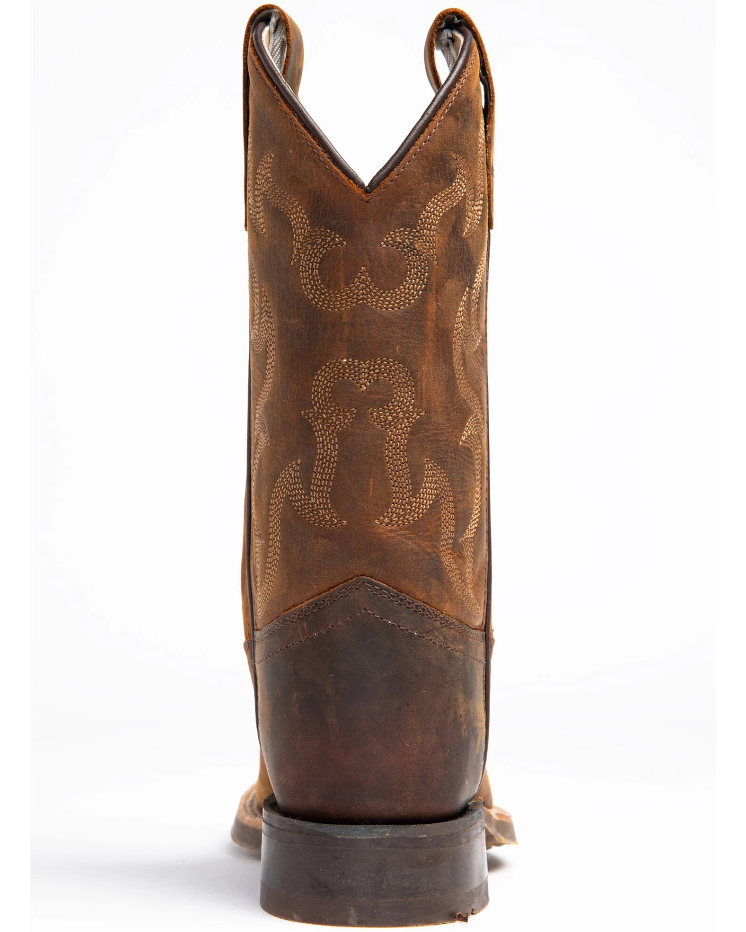 Cody James Boys' Full-Grain Leather Western Boots - Square Toe 7 Cody James Boys' Full-Grain Leather Western Boots - Square Toe - Image 5