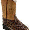 Old West Toddler Boys' Faux Horn Back Gator Print Western Boots - Broad Square Toe 1 Old West Toddler Boys' Faux Horn Back Gator Print Western Boots - Broad Square Toe -Twisted X Sales 2000291927 200 P1