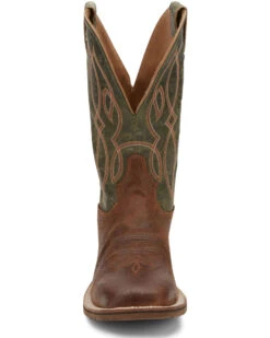 Tony Lama Men's Landgrab Brown Western Boots - Broad Square Toe -Twisted X Sales 2000293428 200 P5