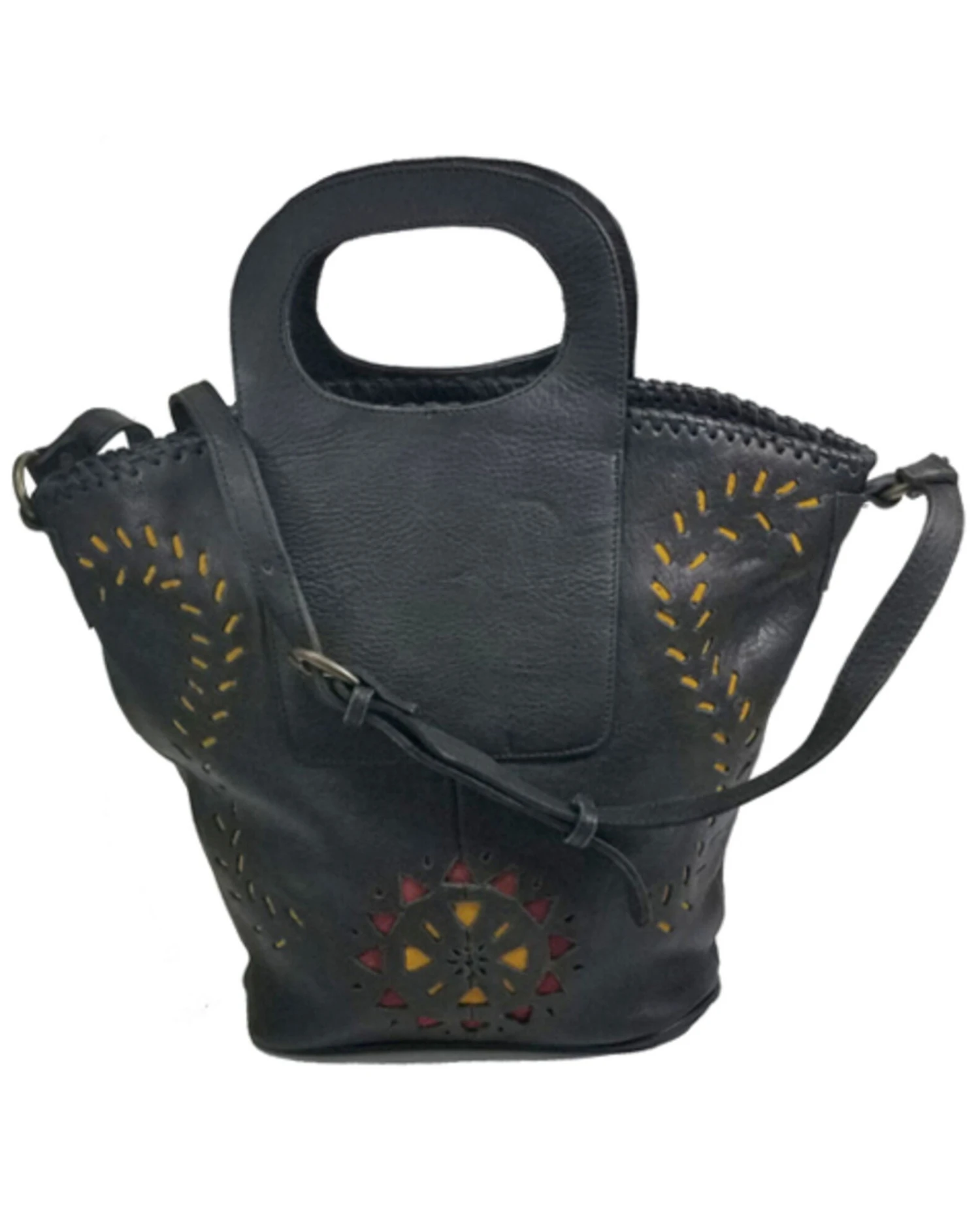 Kobler Leather Women's Amarillo Basket Bag 3 Kobler Leather Women's Amarillo Basket Bag