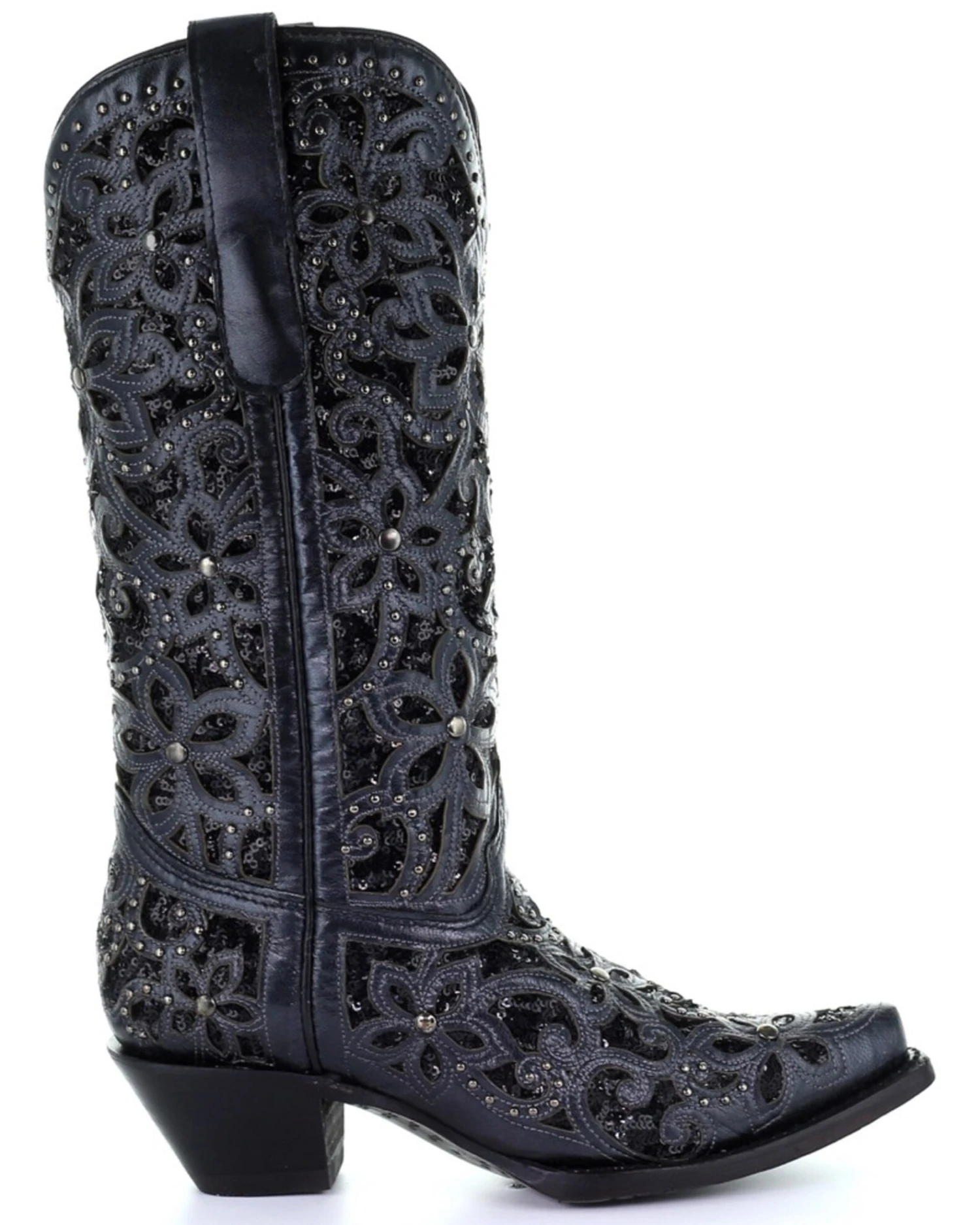 Corral Women's Inlay Embroidery Western Boots - Snip Toe 4 Corral Women's Inlay Embroidery Western Boots - Snip Toe - Image 2