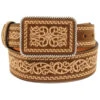 Nocona Men's Tapered Plate Western Belt