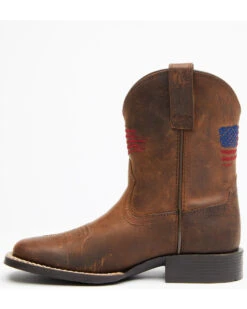 Ariat Boys' American Pride Western Boots - Square Toe -Twisted X Sales 2000320900 200 P3