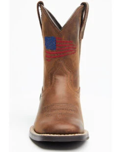 Ariat Boys' American Pride Western Boots - Square Toe -Twisted X Sales 2000320900 200 P4