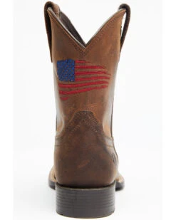 Ariat Boys' American Pride Western Boots - Square Toe -Twisted X Sales 2000320900 200 P5