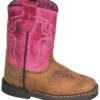 Smoky Mountain Toddler Girls' Autry Western Boots - Broad Square Toe -Twisted X Sales 2000321840 927 P1