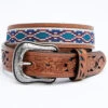 Cody James Men's Multicolor Cross Stitch Western Belt -Twisted X Sales 2000325200 240 P1