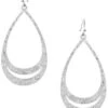 Montana Silversmiths Women's Think Twice Teardrop Earrings 2 Montana Silversmiths Women's Think Twice Teardrop Earrings -Twisted X Sales 2000325870 040 P1