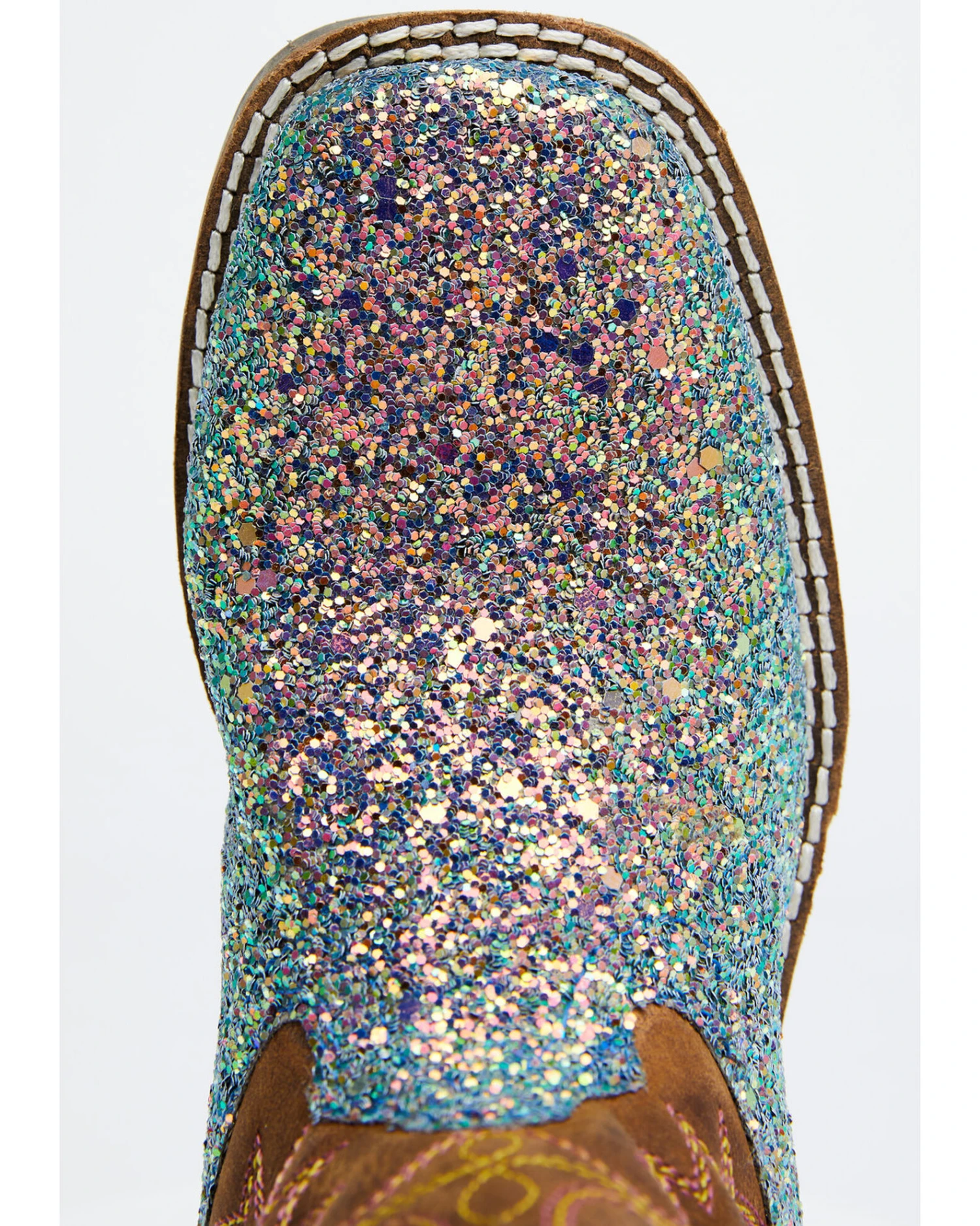 Shyanne Girls' Glitterama Western Boots - Broad Square Toe 8 Shyanne Girls' Glitterama Western Boots - Broad Square Toe - Image 6