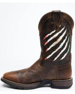 Brothers & Sons Men's Scratch Mexico Flag Lite Performance Western Boots - Broad Square Toe -Twisted X Sales 2000330394 200 P3