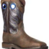 Ariat Men's Dark Brown Groundwork Western Work Boots - Steel Toe