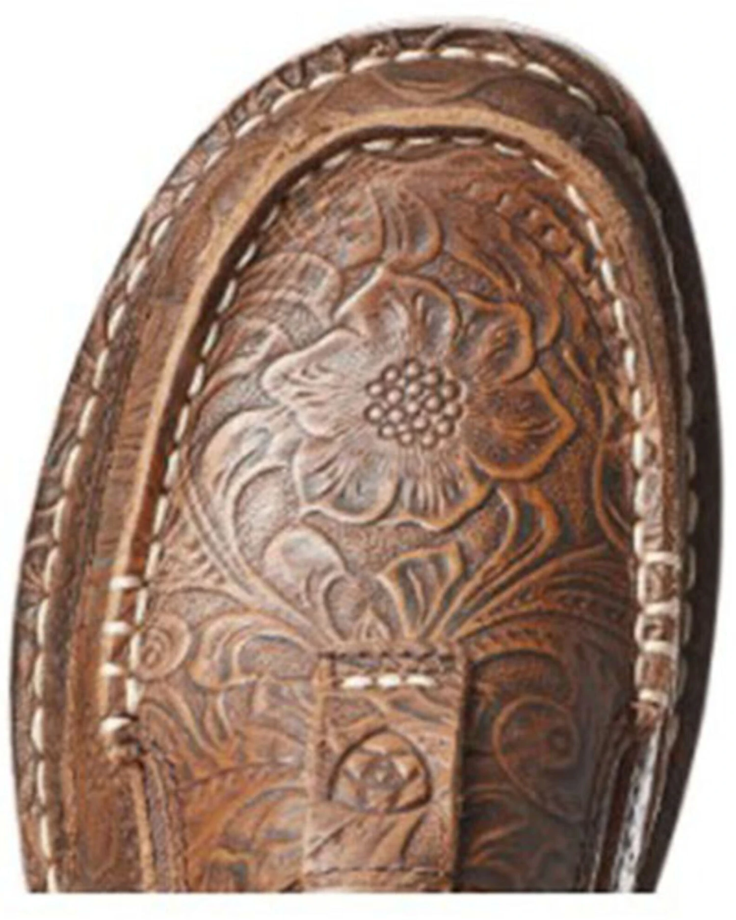 Ariat Women's Floral Embossed Cruiser Shoes - Moc Toe 6 Ariat Women's Floral Embossed Cruiser Shoes - Moc Toe - Image 4