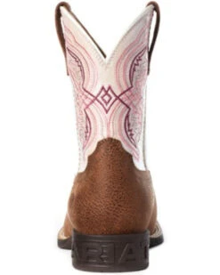 Ariat Girls' Double Kicker Western Boots - Broad Square Toe 9 Ariat Girls' Double Kicker Western Boots - Broad Square Toe -Twisted X Sales 2000331670 280 P3