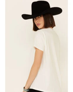 Wrangler Modern Women's Vintage Peace Sign Logo Graphic Tee 11 Wrangler Modern Women's Vintage Peace Sign Logo Graphic Tee -Twisted X Sales 2000332477 103 P5