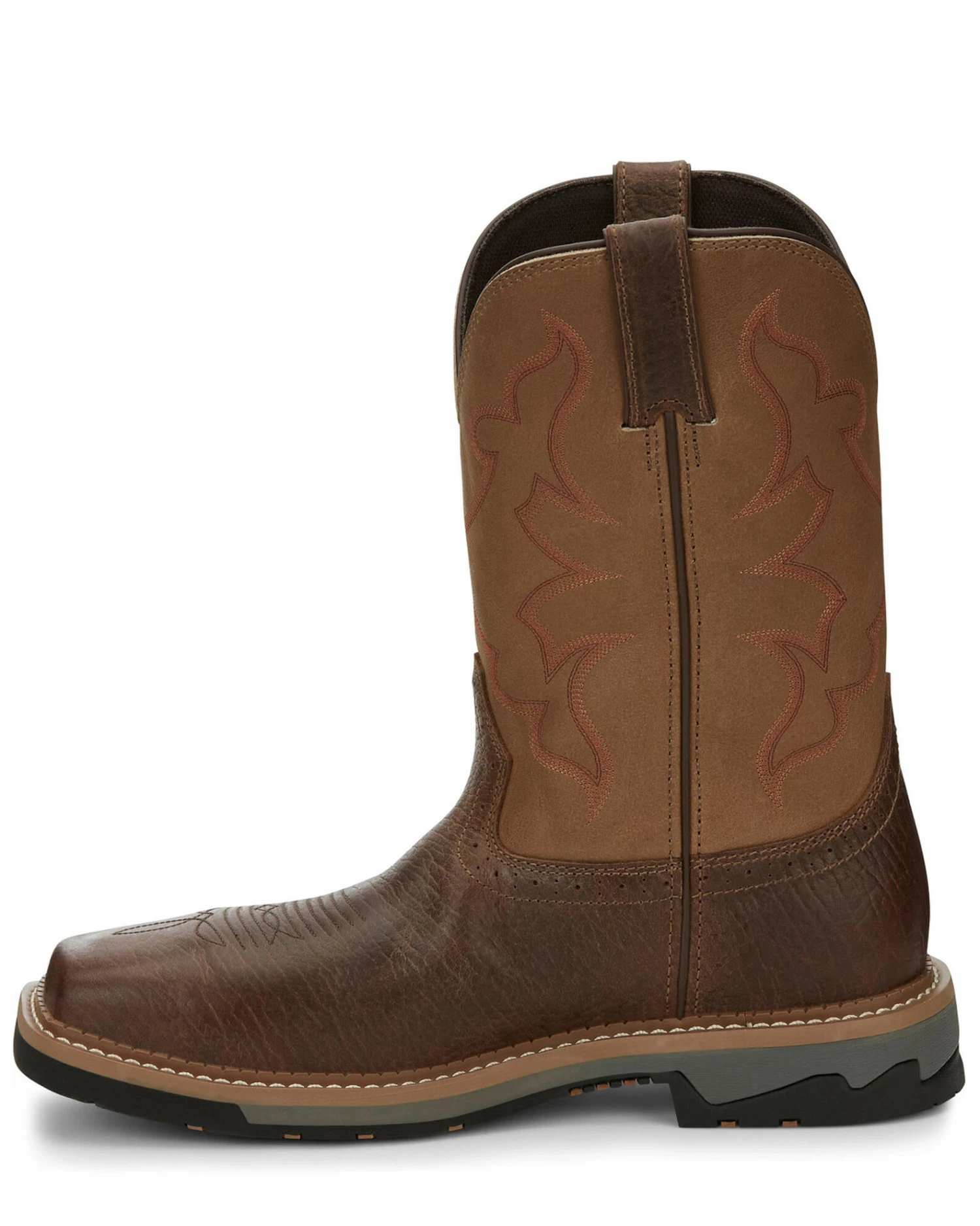 Justin Men's Carbide Western Work Boots - Composite Toe 5 Justin Men's Carbide Western Work Boots - Composite Toe - Image 3