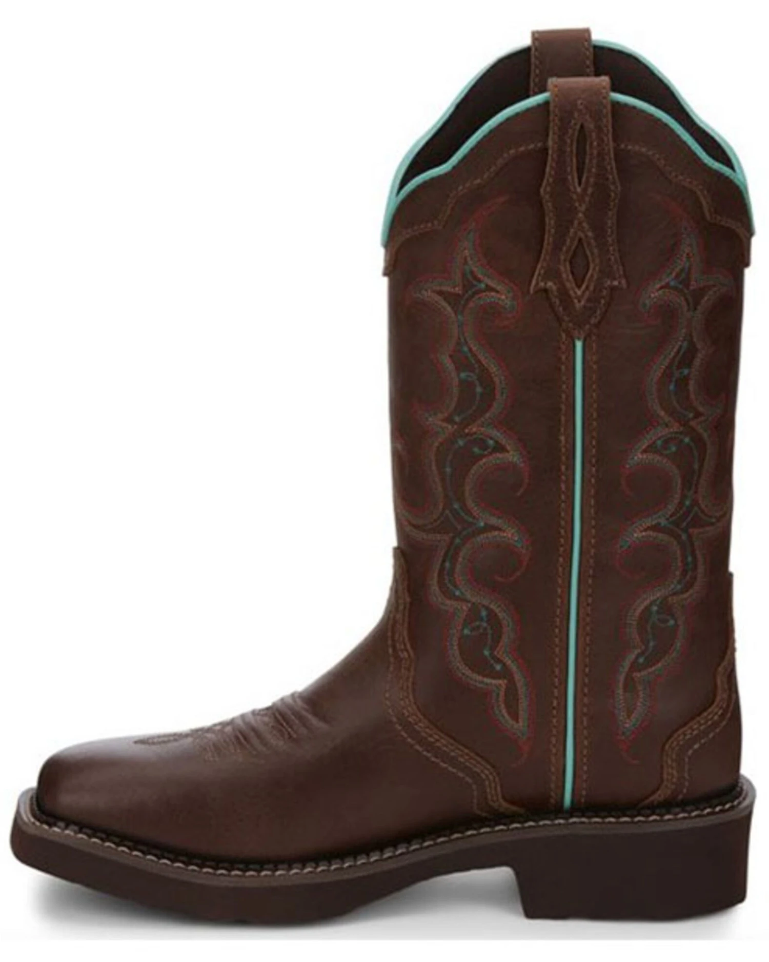 Justin Women's Raya Western Boots - Square Toe 5 Justin Women's Raya Western Boots - Square Toe - Image 3