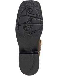 Justin Women's Mandra Chocolate Western Boots - Broad Square Toe -Twisted X Sales 2000335061 240 P7