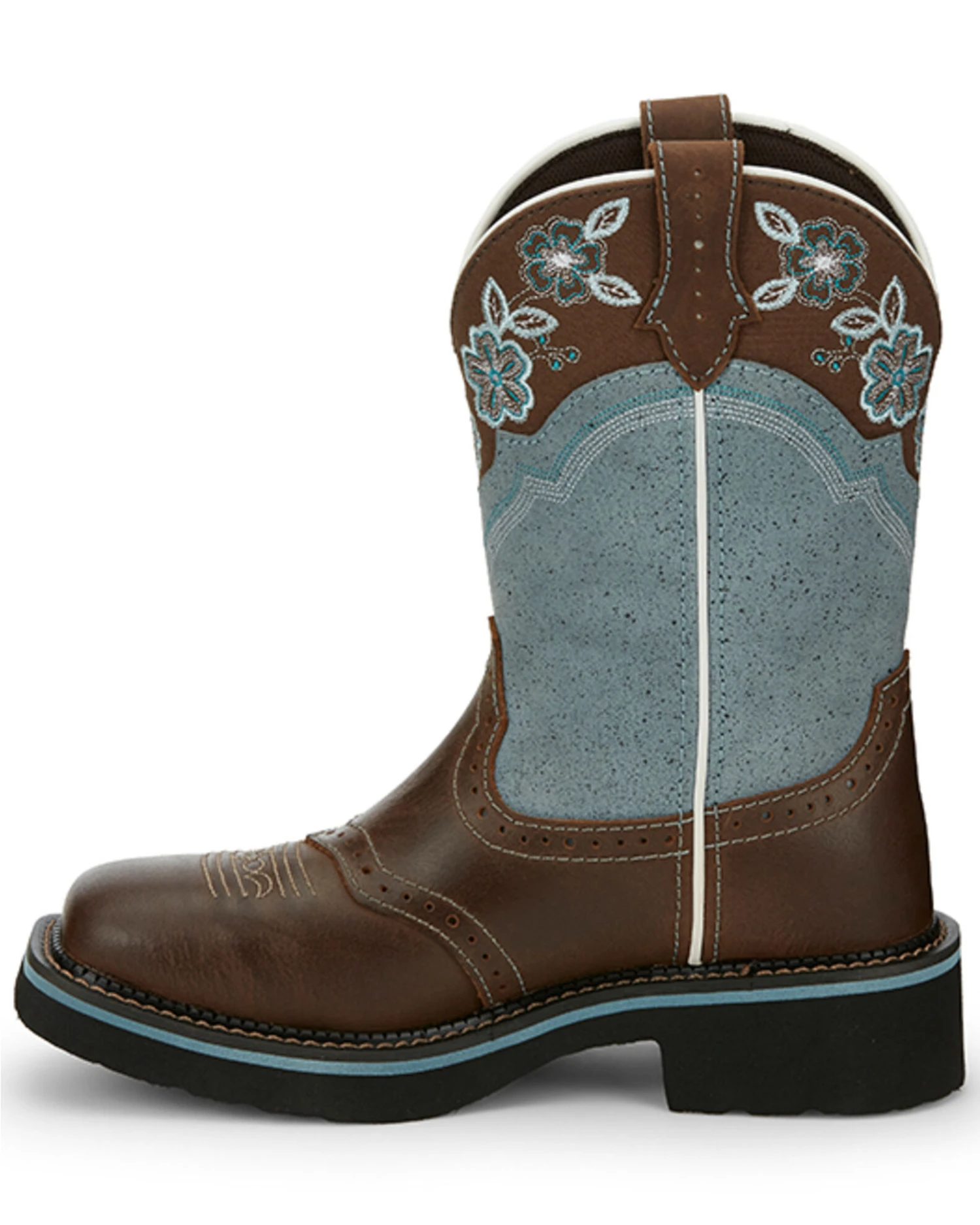 Justin Women's Starlina Western Boots - Broad Square Toe 5 Justin Women's Starlina Western Boots - Broad Square Toe - Image 3