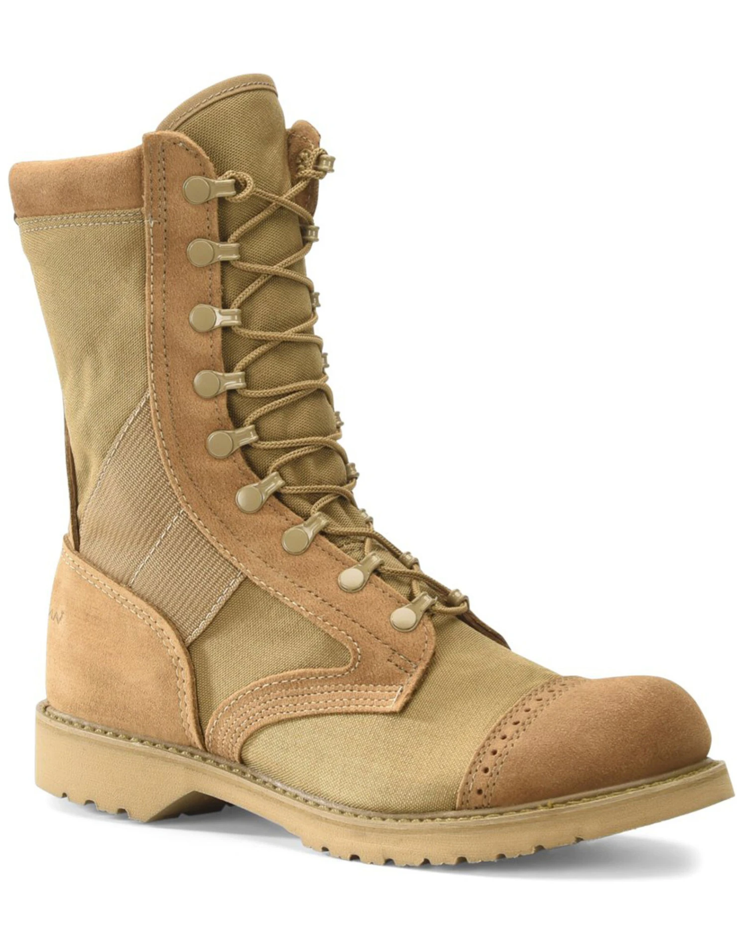 Corcoran Men's Marauder Coyote Military Boots - Soft Toe 3 Corcoran Men's Marauder Coyote Military Boots - Soft Toe