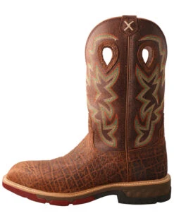 Twisted X Men's Tan Western Work Boots - Soft Toe 10 Twisted X Men's Tan Western Work Boots - Soft Toe -Twisted X Sales 2000335457 280 P3